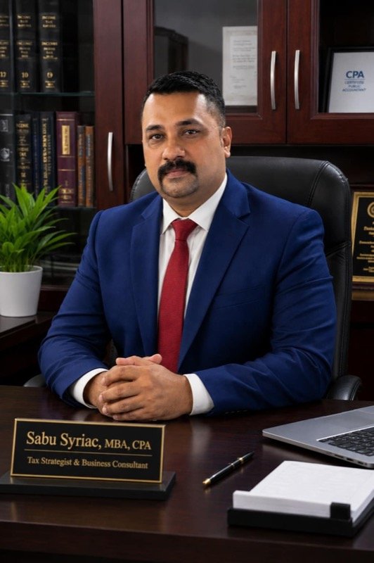 Sabu Syriac, MBA, CPA — Founder & Director of Syriac Consultancy